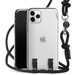 Carry Case transparent fabric black/silver